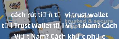 cách rút tiền từ ví trust wallet Không thể tải Trust Wallet tại Việt Nam? Cách khắc phục